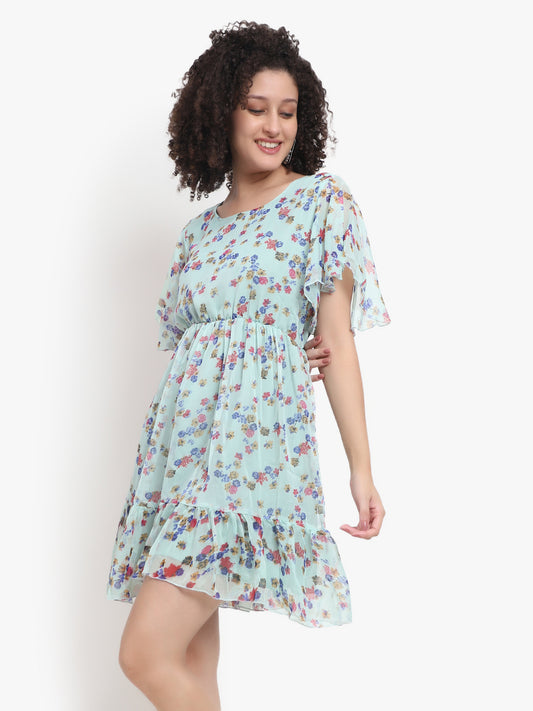 Summer Breeze Floral Dress