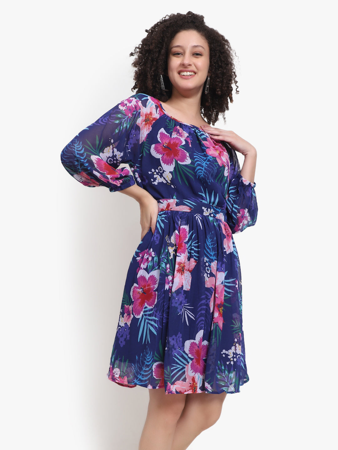 Palm Paradise Dress