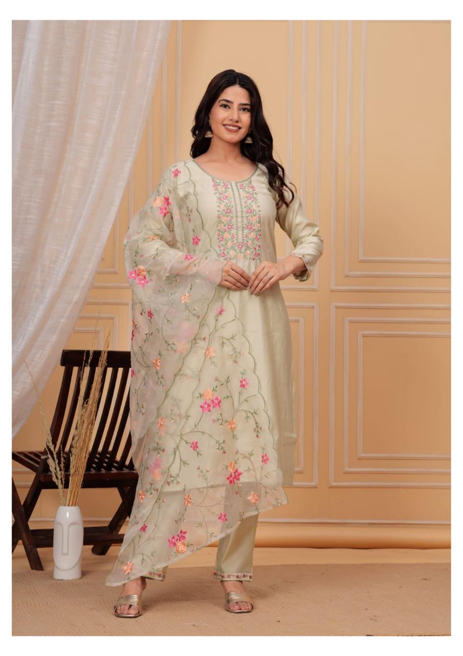 Blossom Grace Anarkali Suit